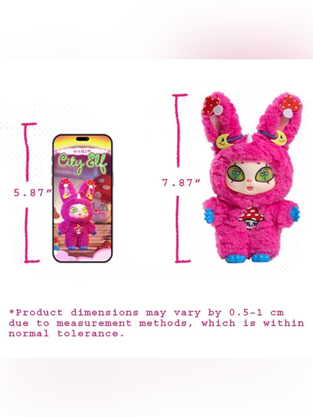 Xxinye-Urban Colorful Elf Series Vinyl Plush Blind Box - Picture 5 of 9